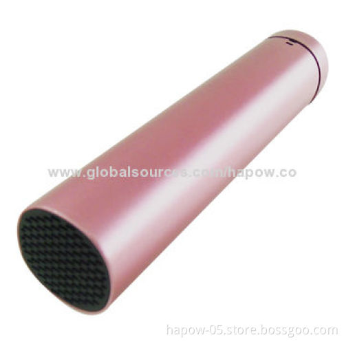 Power Bank for All Smartphones, with Mini Speaker,3W, 3500mAh Battery,Private Sleek Cylindrical Tube
